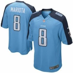 Outlet 🎁 Nike NFL Tennessee Titans Marcus Mariota Youth Game Football Jersey NFL Youth Football Jersey 😀