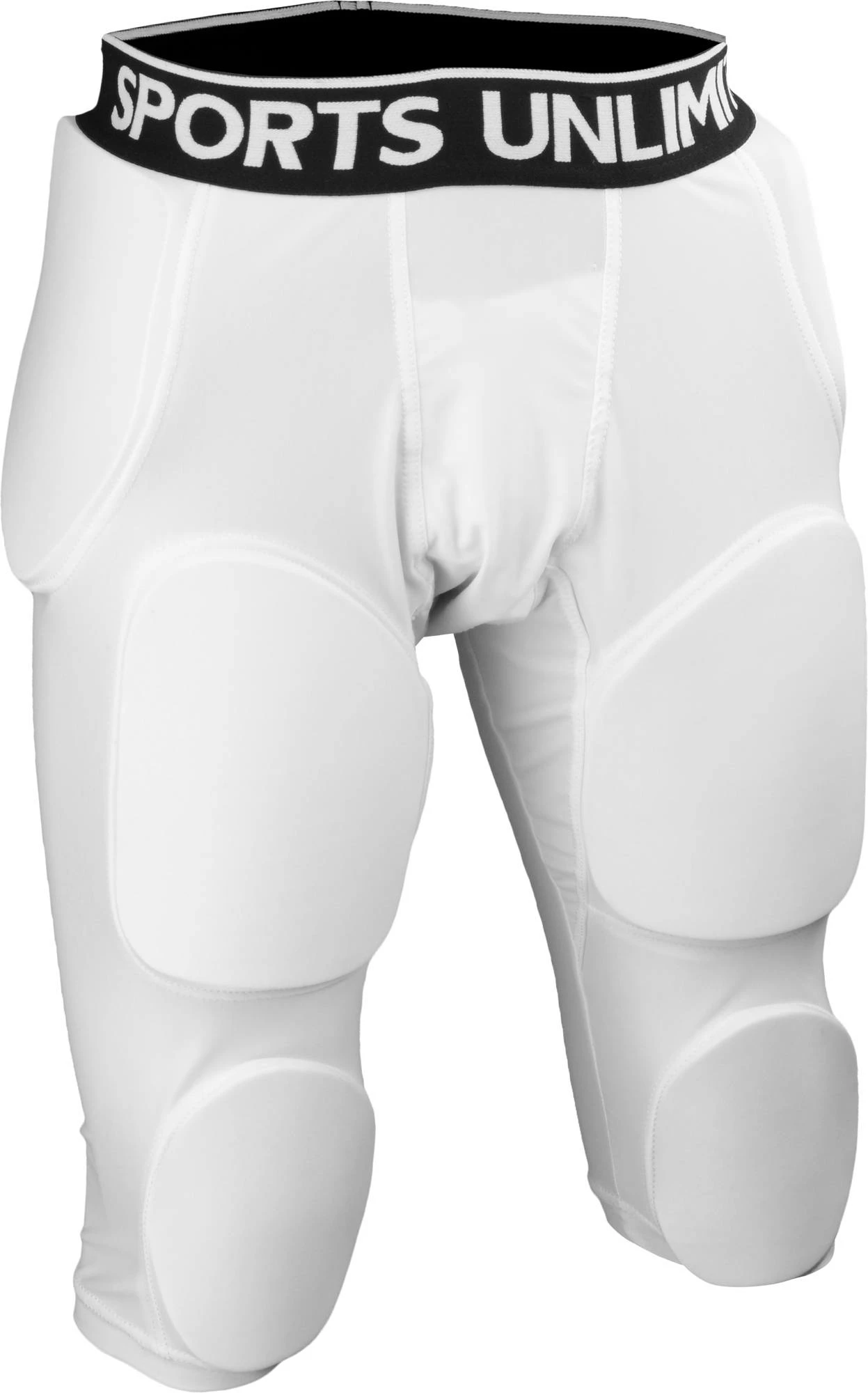 Buy ⌛ Sports Unlimited Omaha Youth 7 Pad Integrated Football Girdle White ✨ - Image 4