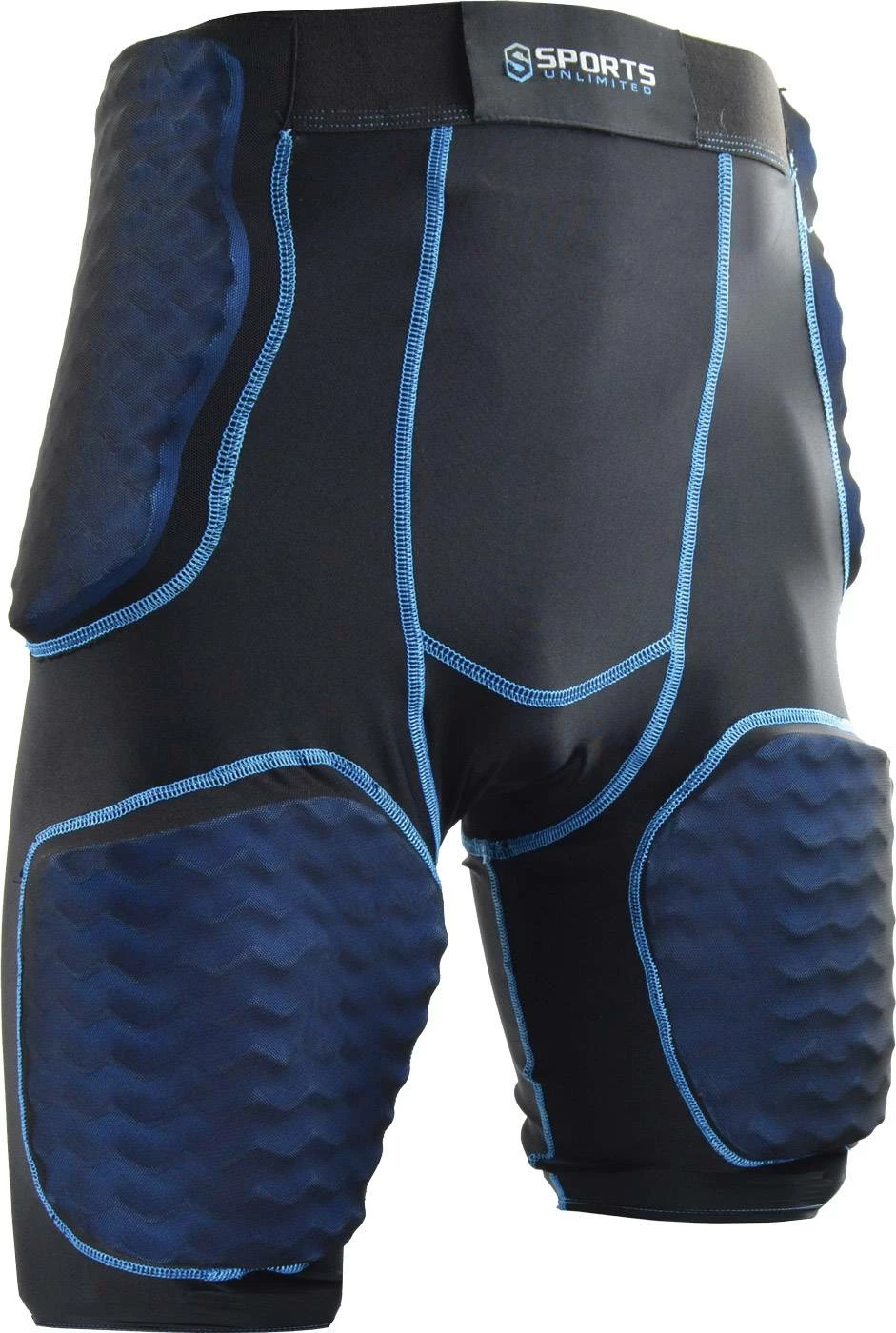 Cheapest 🌟 Sports Unlimited Adult 5 Pad Integrated Football Girdle 2.0 White 😉 - Image 3