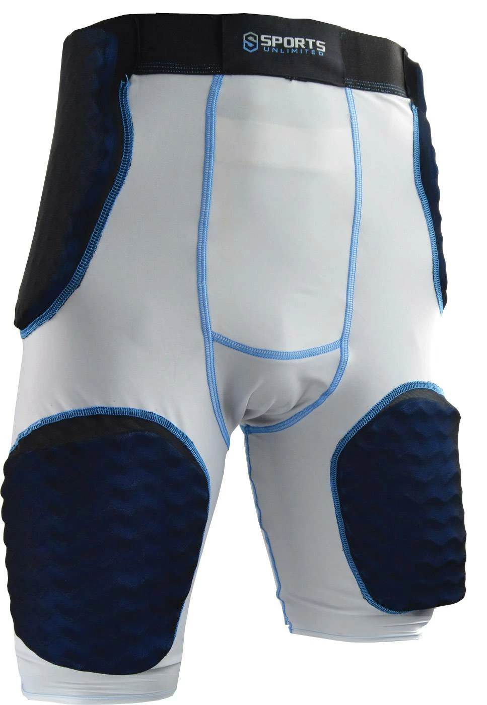 Cheapest 🌟 Sports Unlimited Adult 5 Pad Integrated Football Girdle 2.0 White 😉 - Image 4