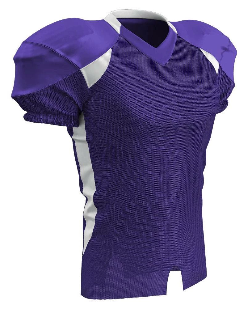 Discount 👏 Champro Huddle Youth/Adult Custom Football Jersey Adult, Youth Adult Football Navy/Gold ⭐ - Image 17