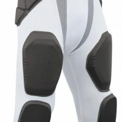 Budget 💯 Champro Man-Up TRI-FLEX Adult 7 Pad Integrated Football Girdle White 😀