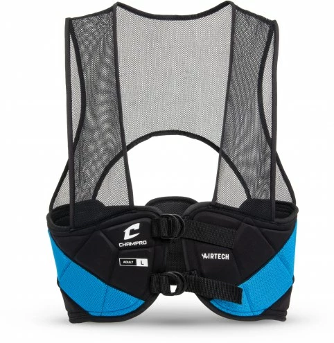 Outlet ⌛ Champro Airtech Youth Football Rib Vest Football Rib Protector 🌟