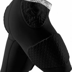 Buy 👏 McDavid HexPad Short W/Contoured Wrap-Around Thigh Pads Adult Football Black 👍
