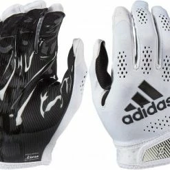 Discount 👏 Adidas Adizero 5-Star 11 Adult Football Receiver Gloves Football Glove White/Black 💯