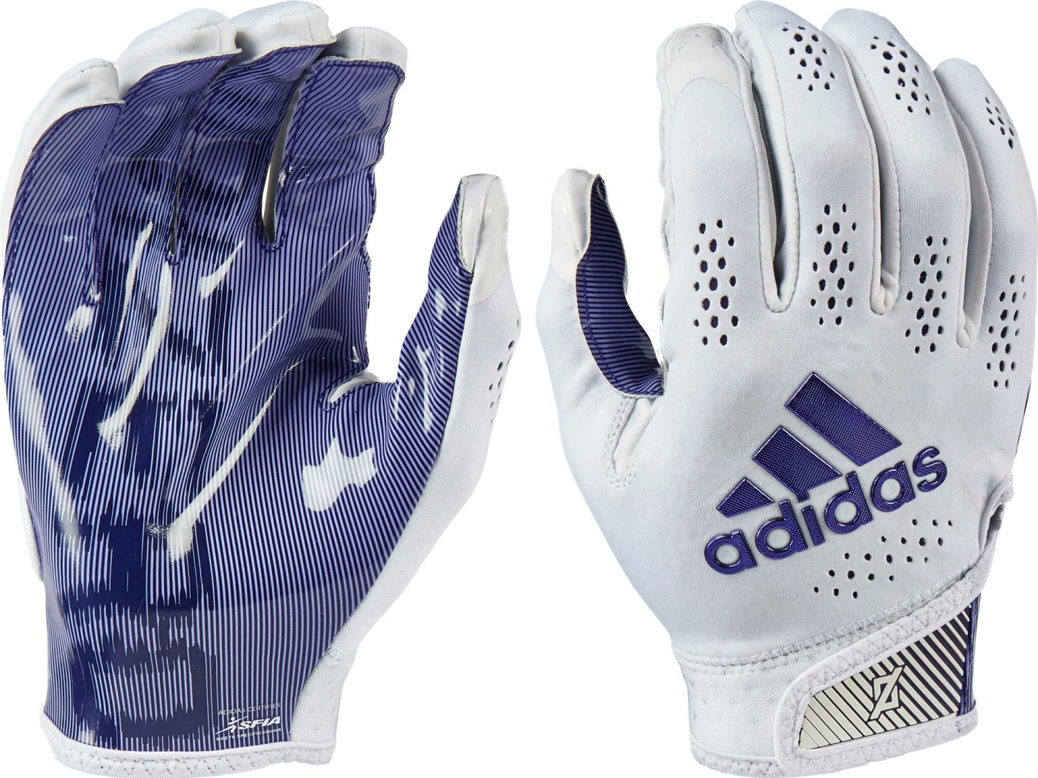 Discount ๐ Adidas Adizero 5-Star 11 Adult Football Receiver Gloves Football Glove White/Black ๐ฏ - Image 3