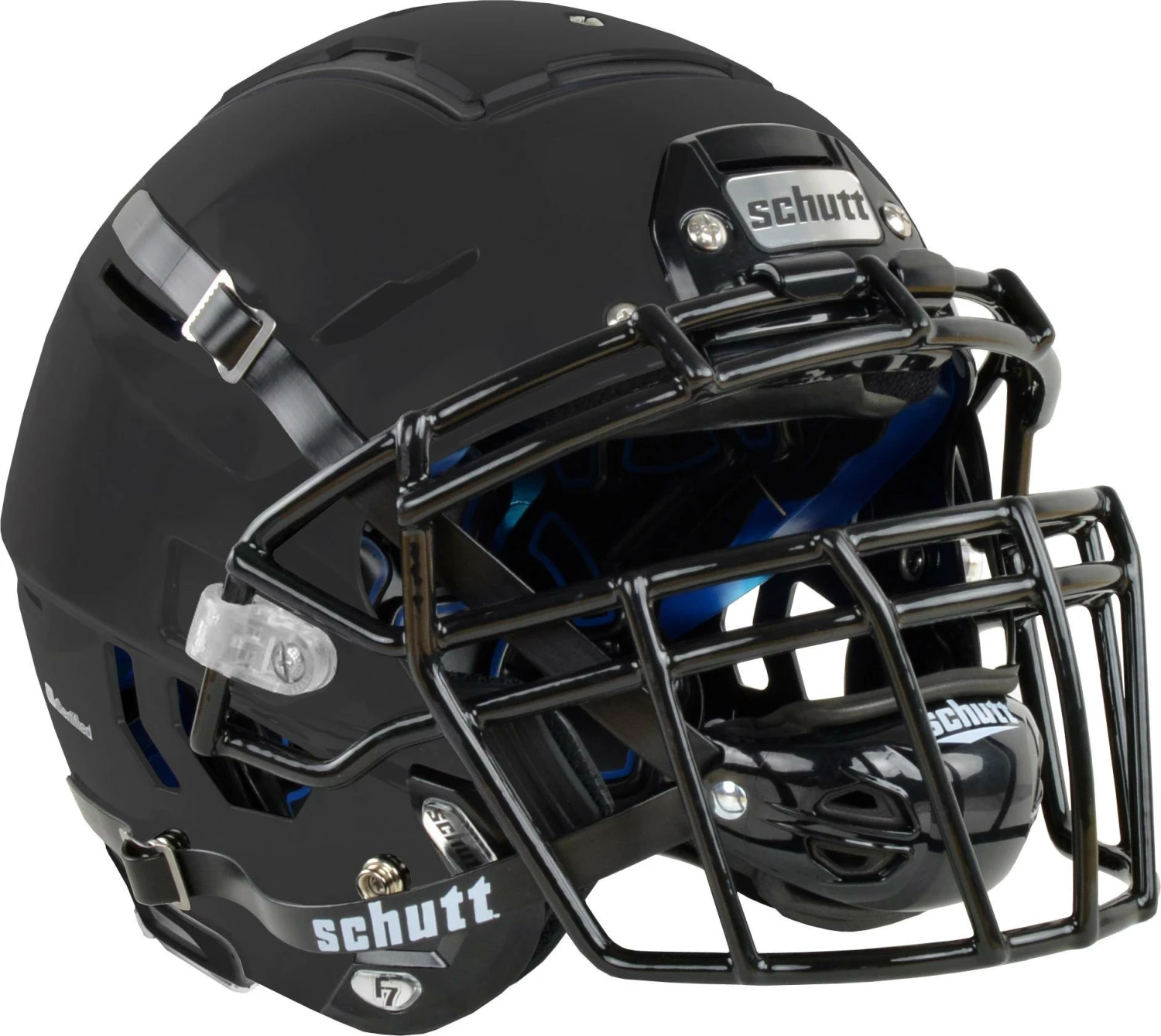 Budget 🥰 Schutt F7 VTD Adult Football Helmet - Sports Unlimited Sale Clear/Black 😀 - Image 6