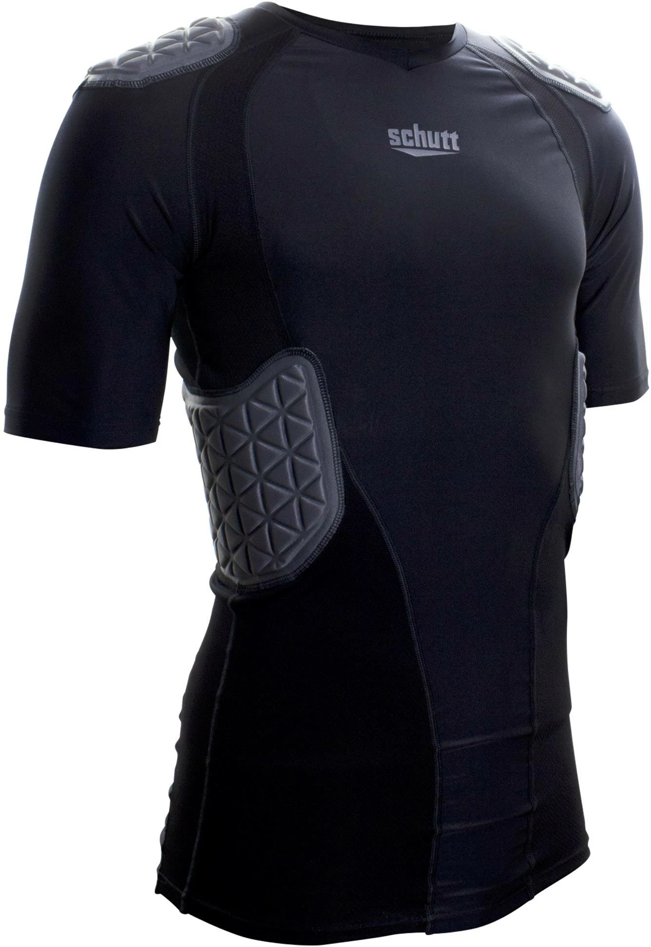 Coupon ๐ Schutt Protech Tri Adult Protective Football ๐ Shirt Padded Football ๐ Shirt White/Gray ๐งจ - Image 2