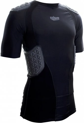 Coupon ๐ Schutt Protech Tri Adult Protective Football ๐ Shirt Padded Football ๐ Shirt White/Gray ๐งจ