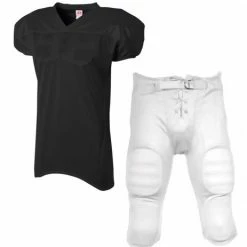 New ✔️ A4 Nickelback Youth/Adult Football Uniform With Integrated Pants Adult, Youth Graphite ✨