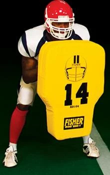 Cheapest 🥰 Fisher Athletic Fisher HD104 31" X 21" Contour Football Body Shield Youth, Adult Football Equipment Gray 🔔 - Image 5