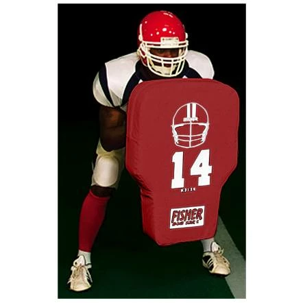 Cheapest 🥰 Fisher Athletic Fisher HD104 31" X 21" Contour Football Body Shield Youth, Adult Football Equipment Gray 🔔 - Image 8