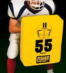 New 👏 Fisher Athletic Fisher HD505 25" X 20" Rectangular Football Body Shield Youth, Adult Football Equipment ⭐