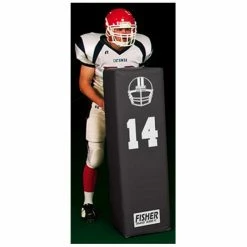 Flash Sale 🌟 Fisher Athletic Fisher Dual Purpose 50" X 14" Square Football Blocking Dummy Youth, Adult Football Equipment Kelly Green 🔥