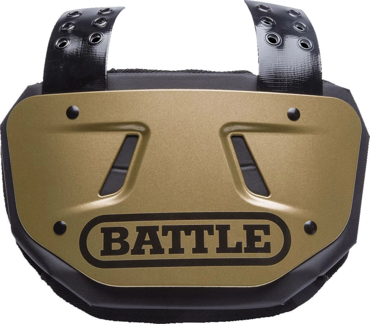 Buy ๐ฏ Battle Sports Back Bone Adult Football Back Plate Gold/Black ๐ - Image 3