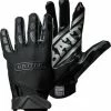 Top 10 ✔️ Battle Sports Triple Threat Adult Receiver Gloves Football Glove Black ✨