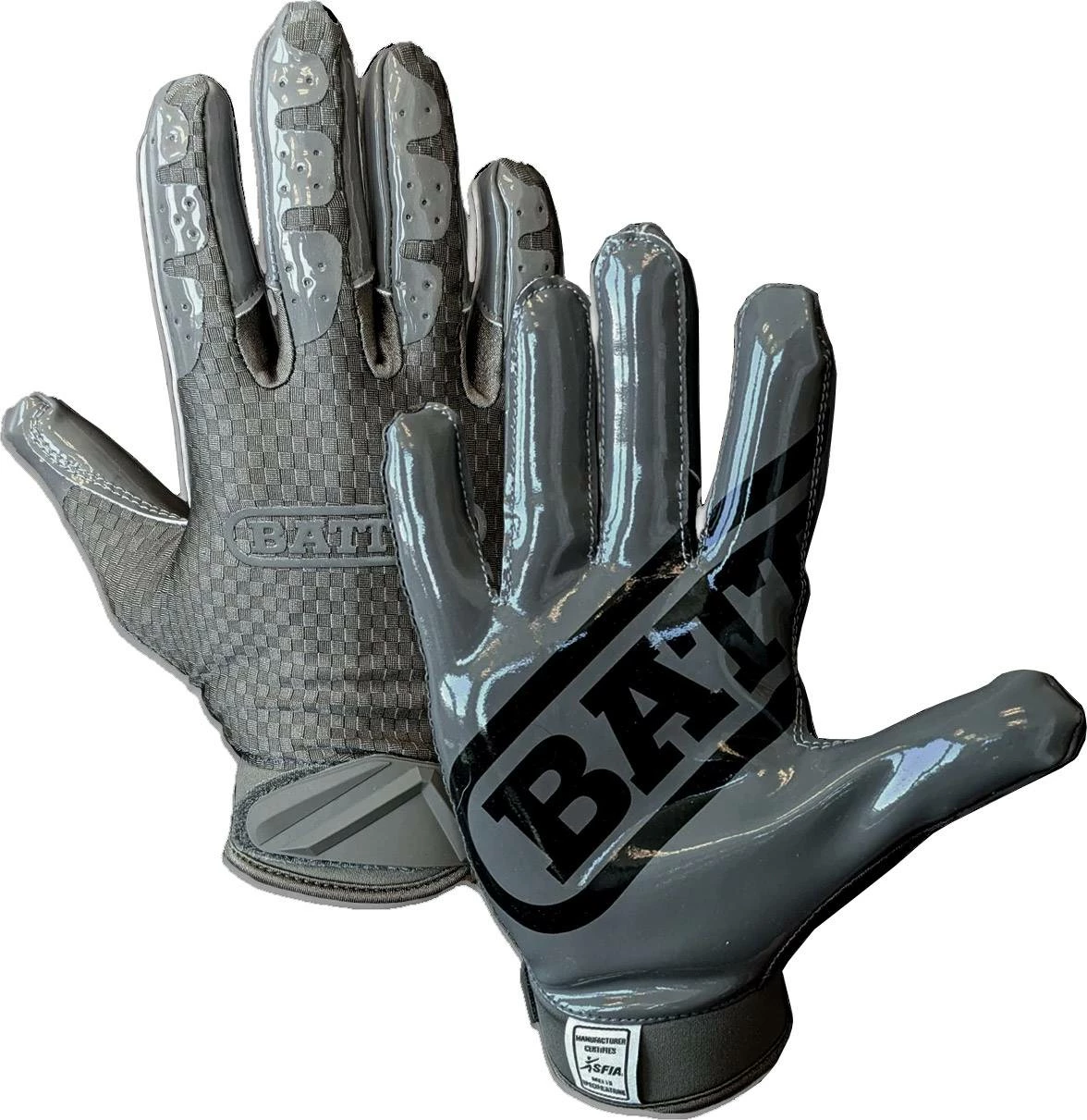 Top 10 โ๏ธ Battle Sports Triple Threat Adult Receiver Gloves Football Glove Black โจ - Image 3
