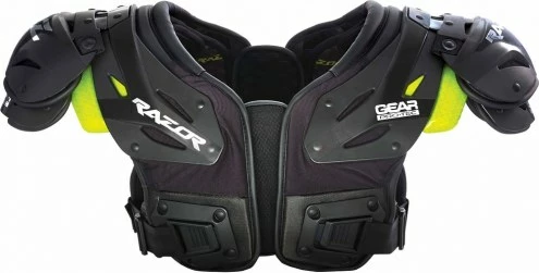 Discount 𧨠Gear Pro-Tec Razor RZ7 Adult Football Shoulder Pads - Skill - Scuffed Sale π