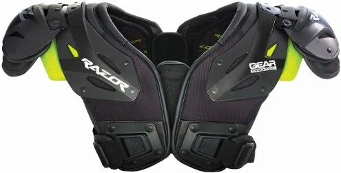 Deals π Gear Pro-Tec Razor RZ55 Adult Football Shoulder Pads - Lineman β