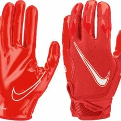 Cheapest 💯 Nike Vapor Jet 6.0 Adult Football Gloves - Re-Packaged Sale Red/White 😉