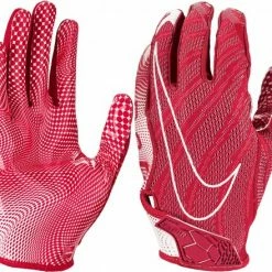 Best deal 🔔 Nike Vapor Knit 3.0 Football Gloves Adult Red/White ❤️