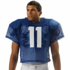 Promo ⭐ A4 All Porthole Adult/Youth Custom Practice Football Jersey Adult, Youth Football Uniform Royal ⌛