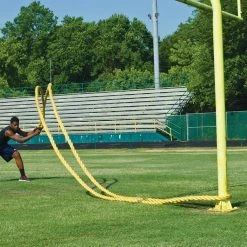 Outlet 🛒 Fisher Athletic Fisher 100' Warrior Training Rope Adult, Youth Football Equipment 👍