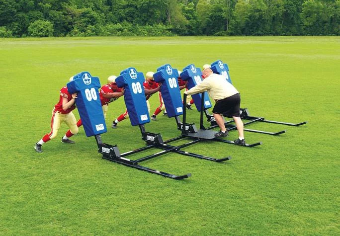Discount ๐ Fisher Athletic Fisher 3 Man Big Boomer Football Sled Adult Football Equipment ๐