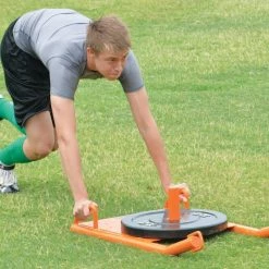 Best Sale 🌟 Fisher Athletic Fisher 35" X 20" Football Push Pull Sled Football Equipment 🌟