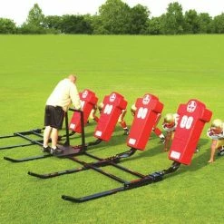 Cheapest 🛒 Fisher Athletic Fisher 7 Man Brute Football Sled Youth, Adult Football Equipment 💯