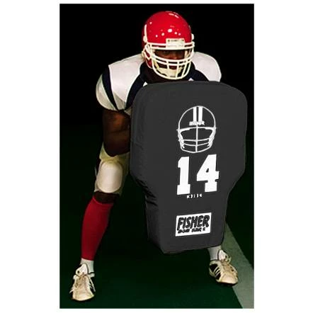 Cheapest 🥰 Fisher Athletic Fisher HD104 31" X 21" Contour Football Body Shield Youth, Adult Football Equipment Gray 🔔 - Image 2