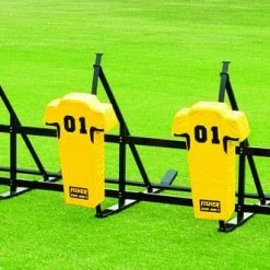 Promo 🥰 Fisher Athletic CL Series 7 Man Football Blocking Sled Youth Football Equipment 👍
