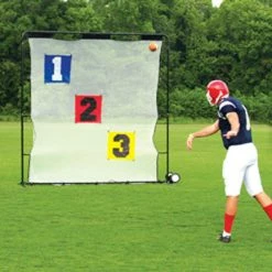 Best Pirce 🌟 Fisher Athletic Deluxe Skill Zone Football Target System Youth, Adult Football Equipment 🥰