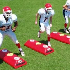 Best Pirce 👏 Fisher Athletic Fisher Direct Step Football Agility Dummy Youth, Adult Football Equipment Red 🔥