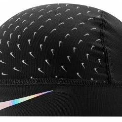 Deals 👏 Nike Pro Cooling Skull Cap - Re-Packaged Sale Black/White/Iridescent 🤩