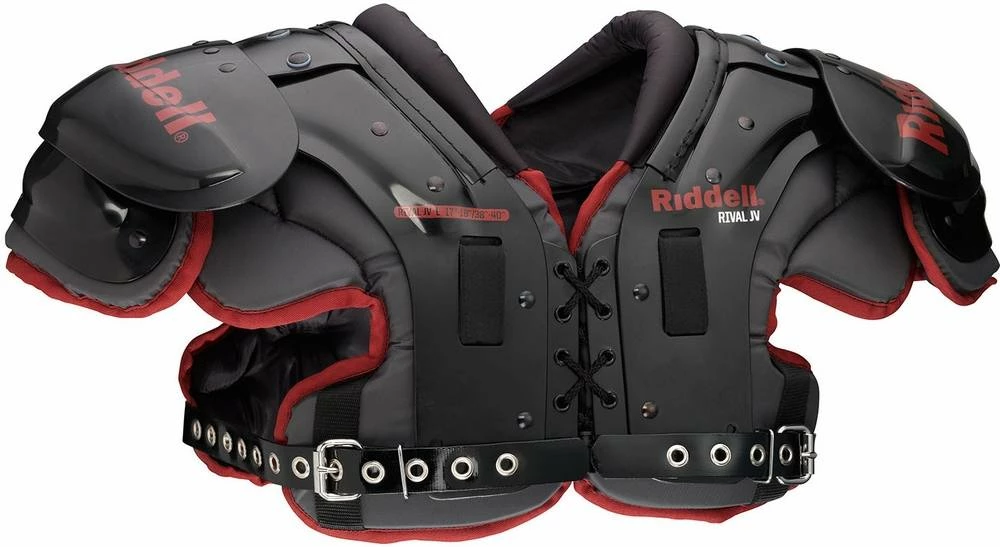Cheap ๐ Riddell Rival JV Football Shoulder Pads Youth ๐