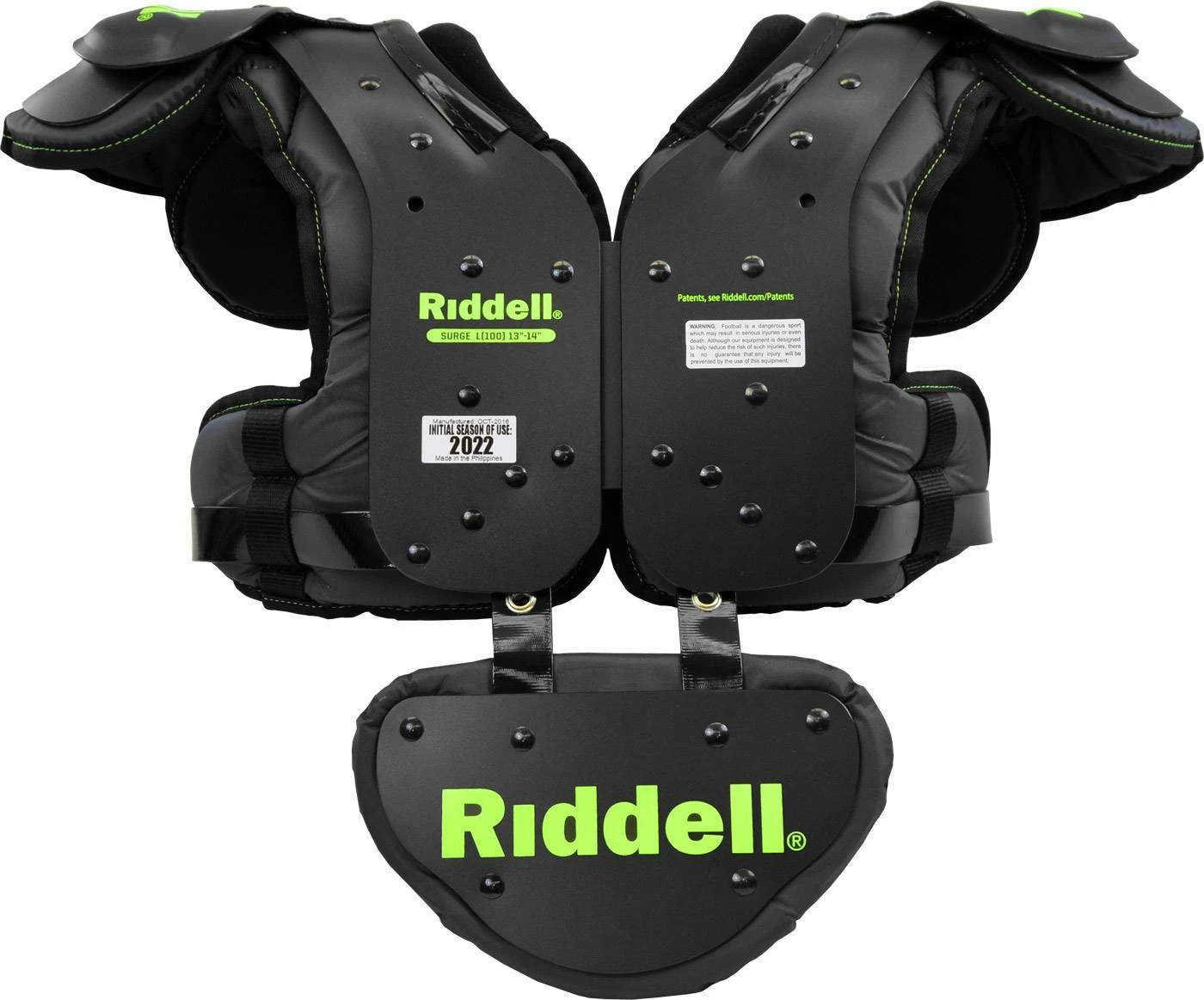 Best deal ✔️ Riddell Surge Youth Football Shoulder Pads 🛒 - Image 2