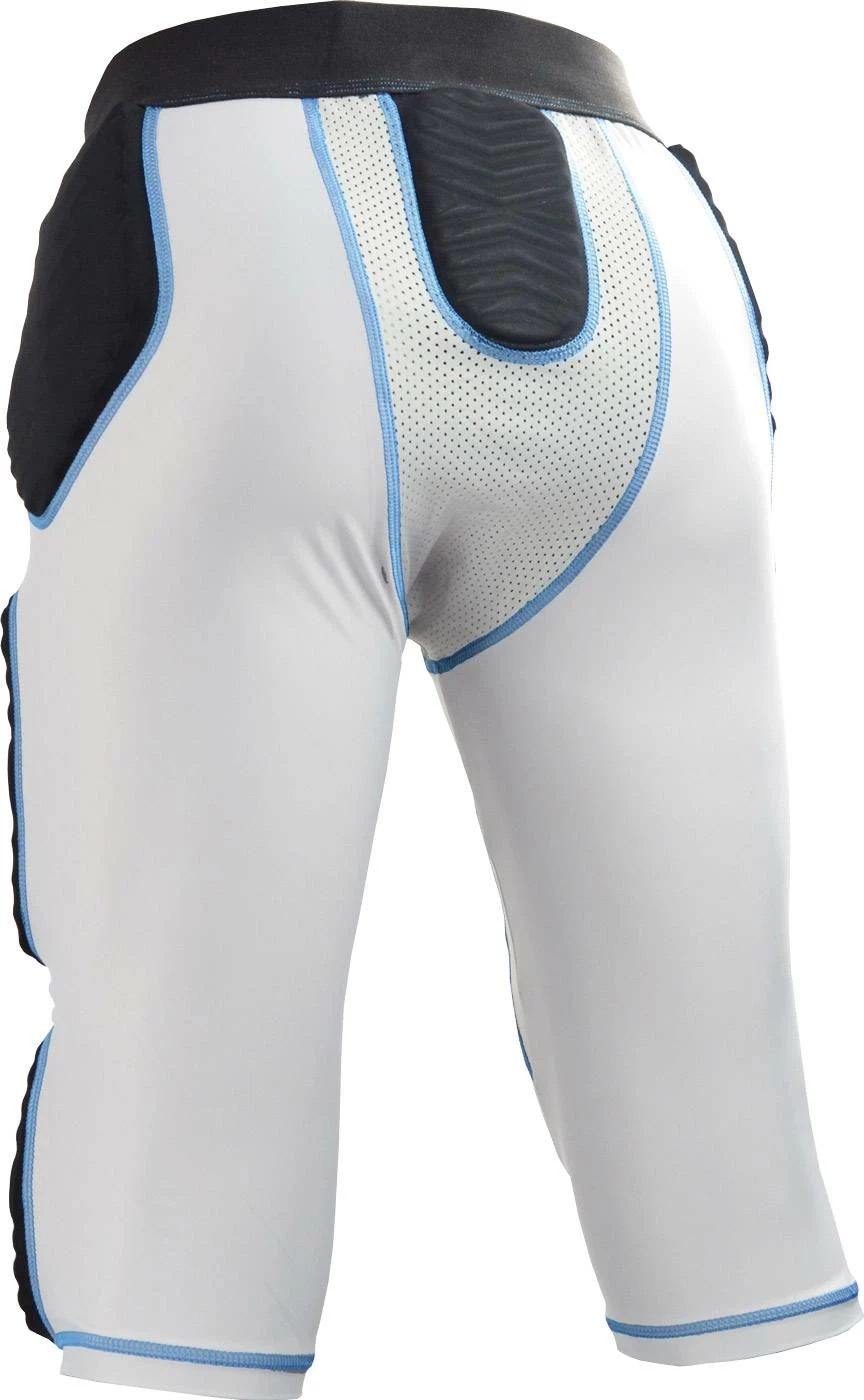 Budget 🤩 Sports Unlimited Adult 7 Pad Integrated Football Girdle - Flex Thigh Pads Black 🔥 - Image 2