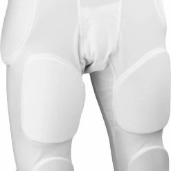 Buy 🔥 Sports Unlimited Omaha Adult 7 Pad Integrated Football Girdle Sports Unlimited Football Gear White 👍