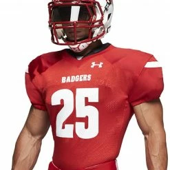 Discount 🧨 Under Armour Encounter Youth Custom Football Jersey Youth Football Jersey Navy/White 👏