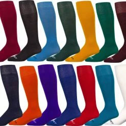 Hot Sale ✔️ Pro Feet Solid Color Non-Cushioned All-Sport Team 🧦 Socks Men's, 👩 Women's, Boys', 👧 Girls' 😍